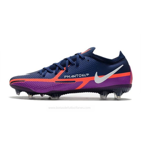 Nike Phantom GT Elite FG UV Navy Vit Lila